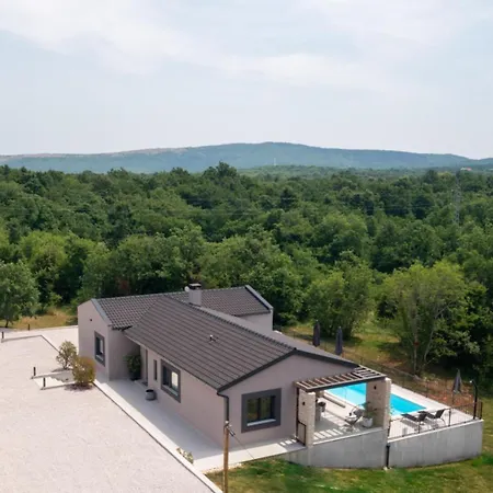 Antheapaola Near Labin - Rabac For 8 People With Heated Private Pool And Children Playground *